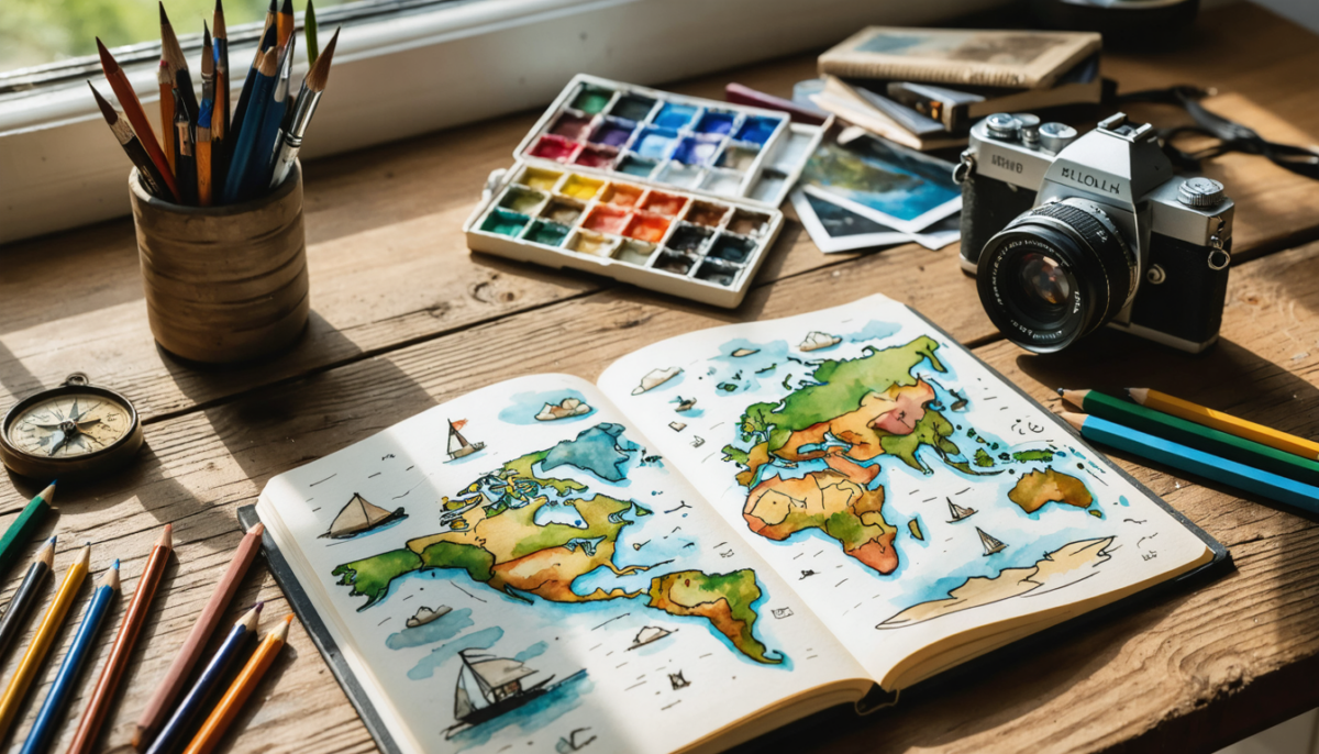 découvrez notre guide créatif des carnets de voyage pour stimuler votre inspiration, choisir votre style unique et maîtriser les techniques essentielles pour immortaliser vos aventures.