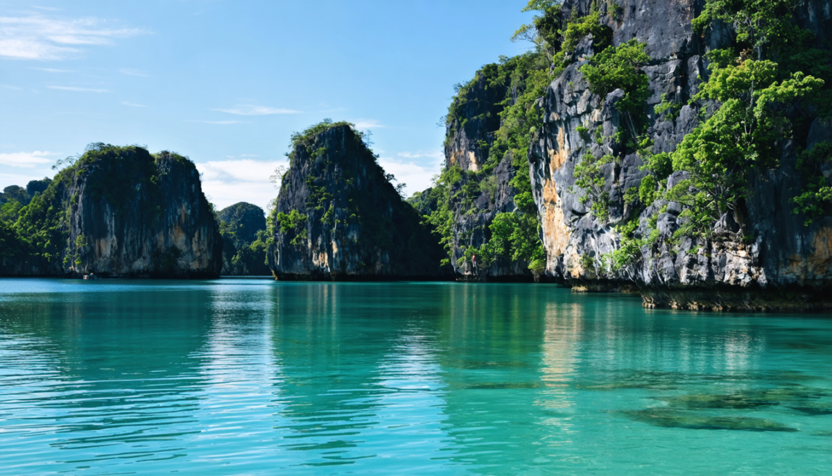 découvrez le lac kayangan, joyau naturel de l’île de coron aux philippines, et plongez dans ses eaux cristallines entourées de paysages à couper le souffle.