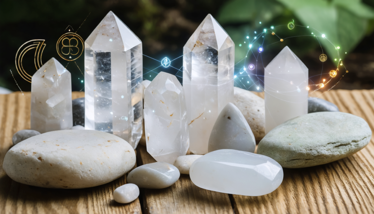 découvrez les bienfaits des pierres blanches en lithothérapie : leurs pouvoirs, symbolismes, techniques de soins et leur harmonie avec les chakras pour un équilibre énergétique optimal.