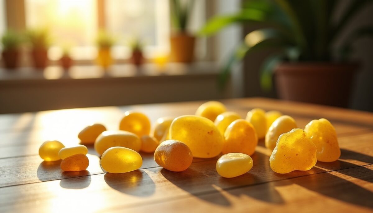 Pierres Jaunes et Lithothérapie : Découverte des Bienfaits, Symboles, Soins Essentiels et Équilibre des Chakras