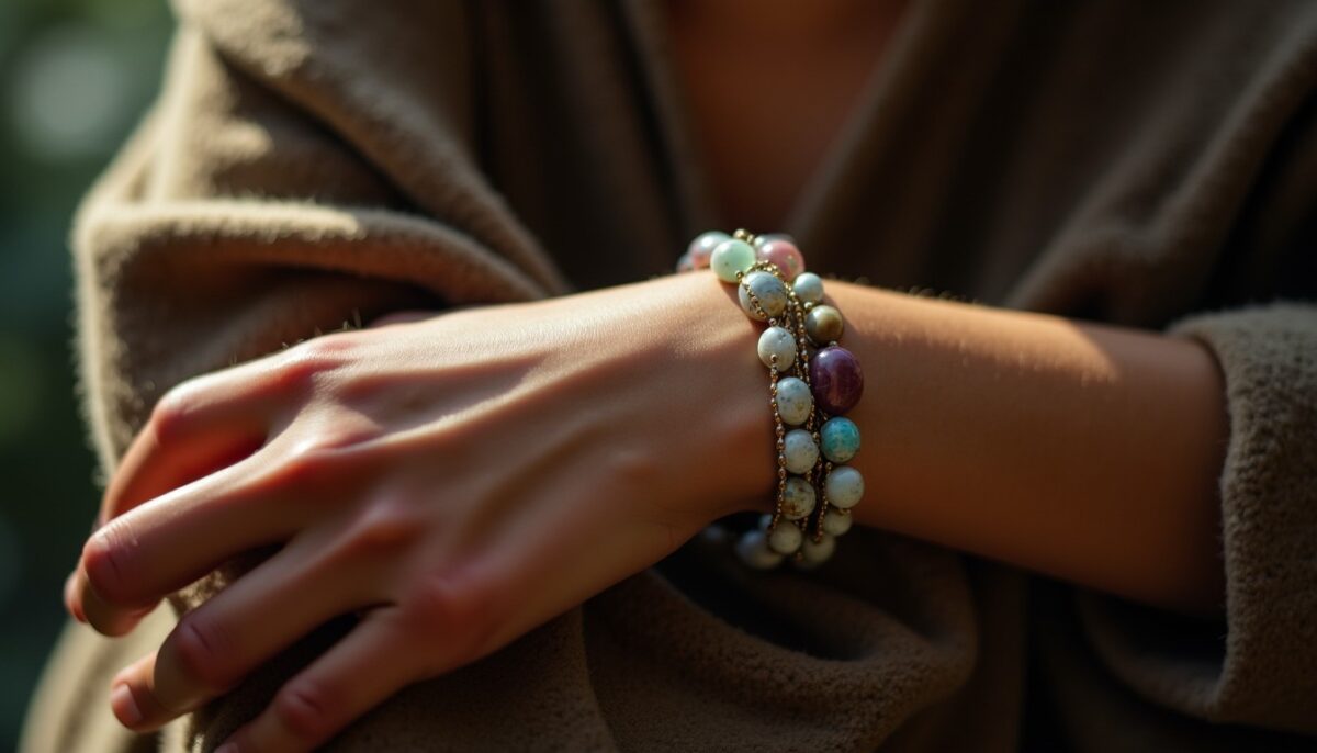 Élégance mystique : plongez dans l'univers captivant du bracelet en pierre de lune