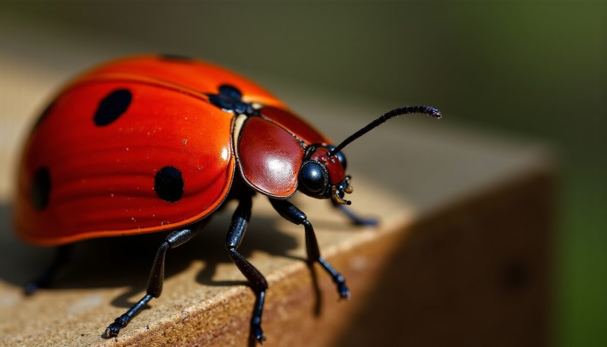 La coccinelle rouge : porte-bonheur naturel et gardienne bienveillante