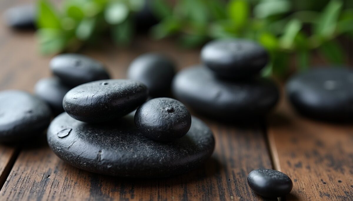 Les Pierres Noires en Lithothérapie : Vertus, Symboles, Entretien et Équilibre des Chakras