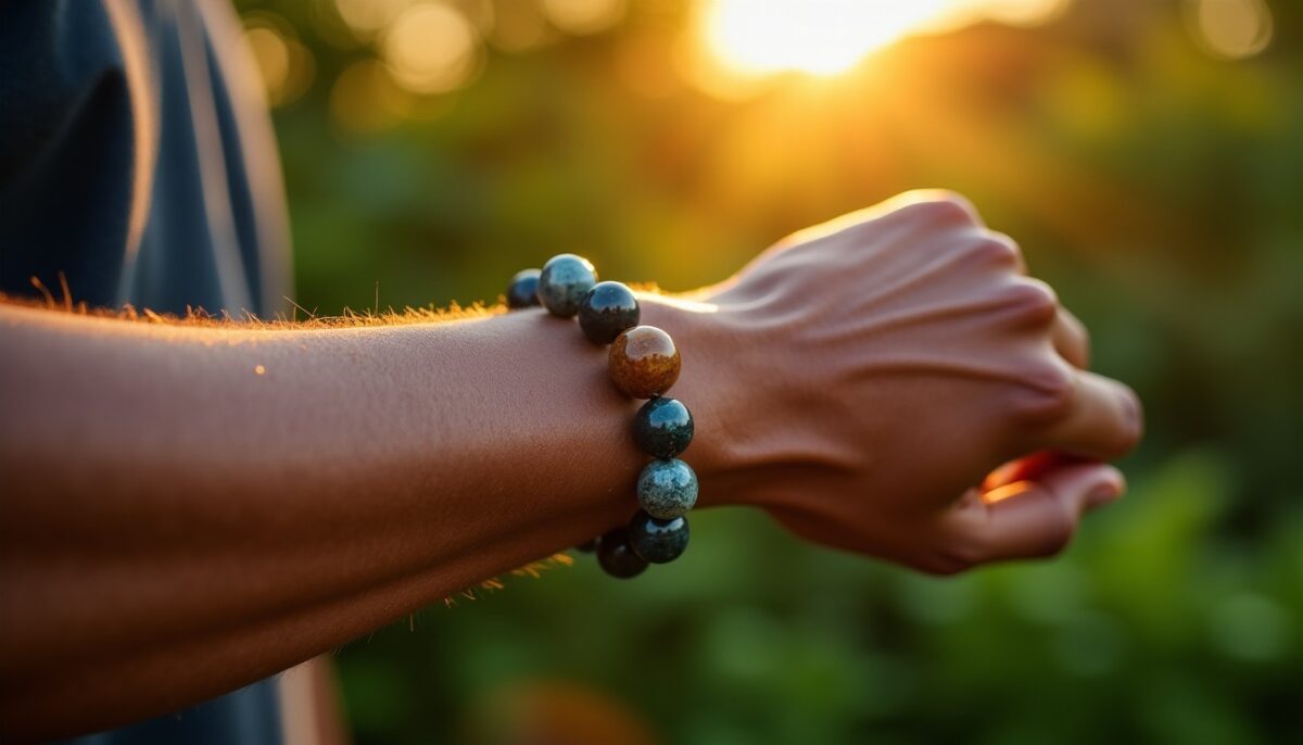 Bracelet en pierres naturelles pour homme : alliez élégance et personnalité au poignet